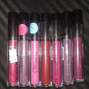 Beauty creations matte liquid lipstick bundle